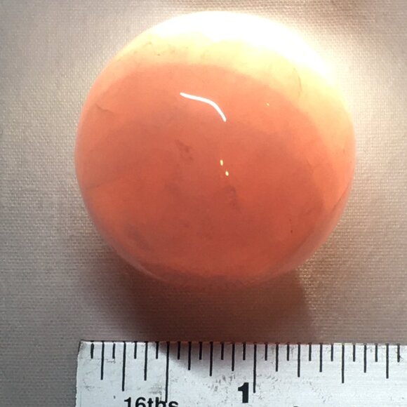 Rose Quartz Ball Polished Sphere - Picture 5 of 12